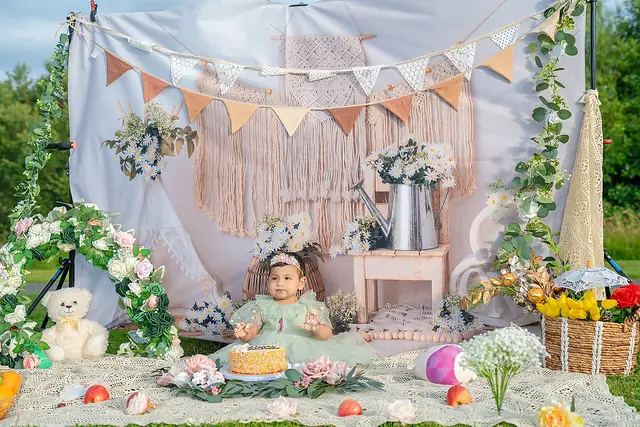 First birthday cake smash Ireland