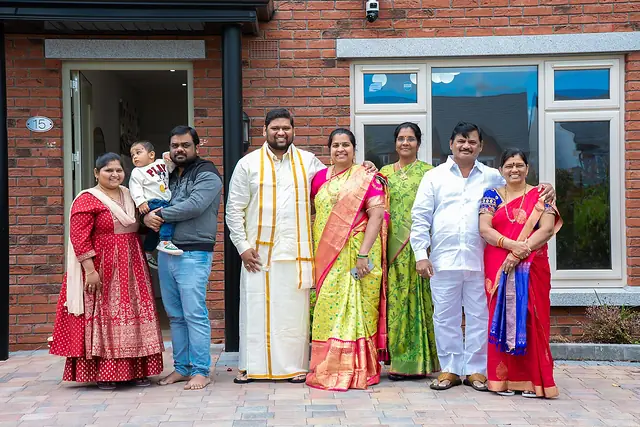 Family celebration photography