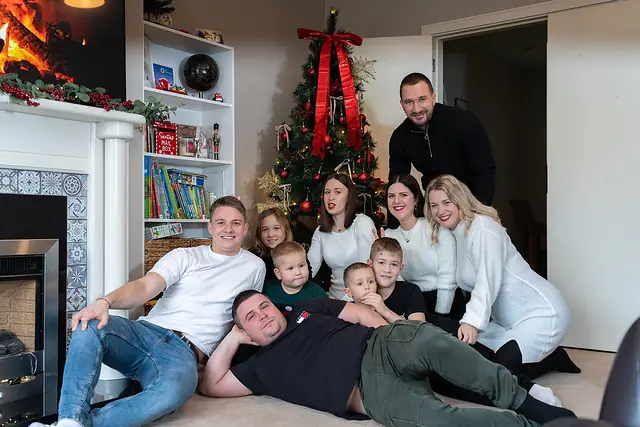 Family celebration photography