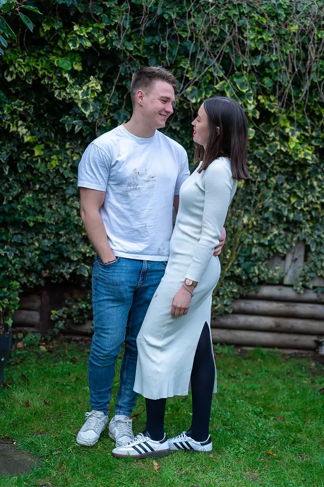 Candid family moment, Dublin