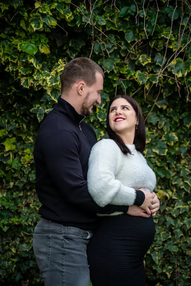 Candid family moment, Dublin