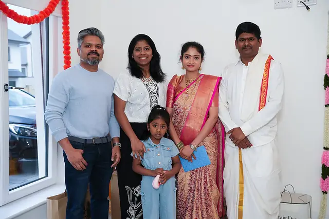 New home celebration photography