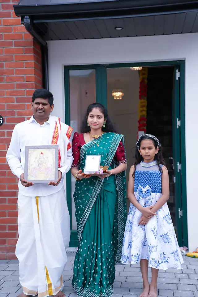 New home celebration photography