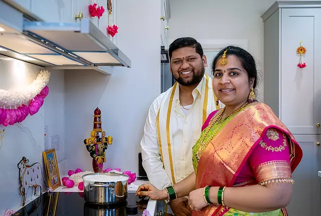 New home celebration photography