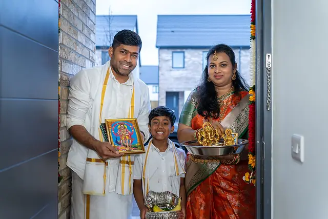 New home celebration photography