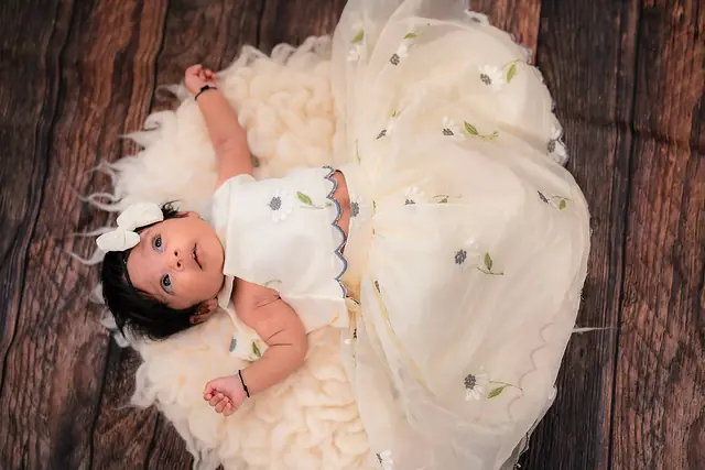 Newborn portrait session