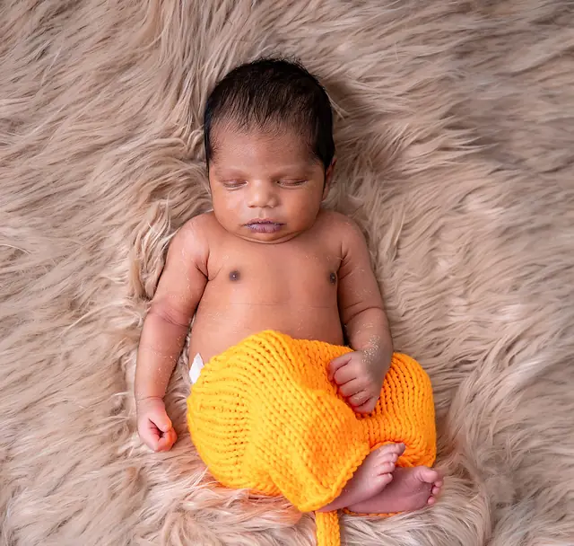 Newborn with family, Dublin
