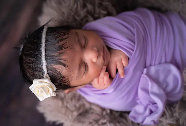 Newborn with family, Dublin
