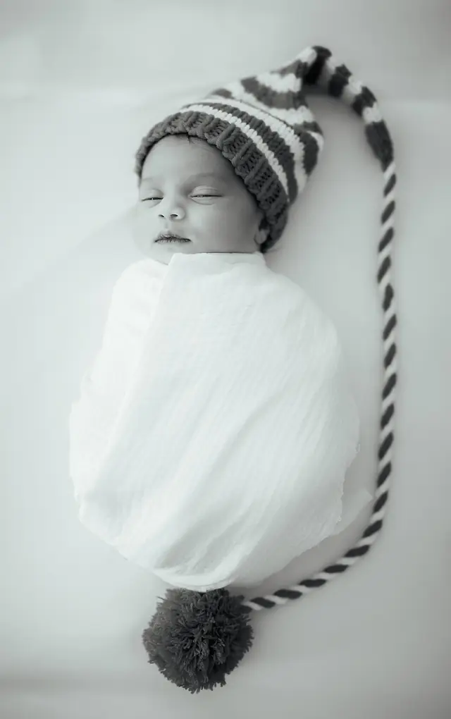 Newborn portrait session