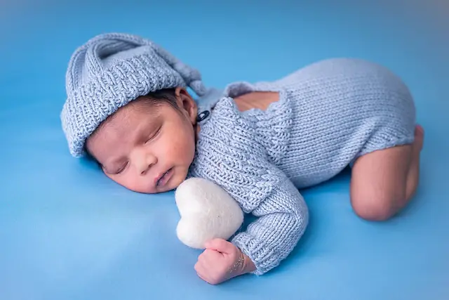 Newborn portrait session