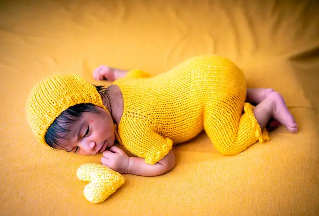 Newborn portrait session