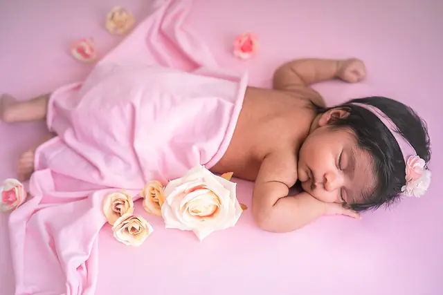 Newborn with family, Dublin