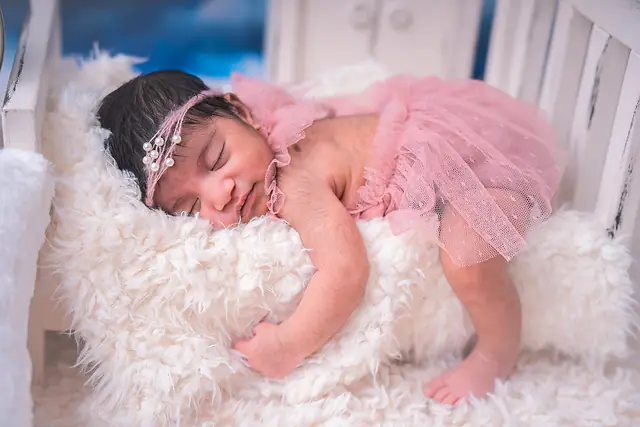 Newborn portrait session