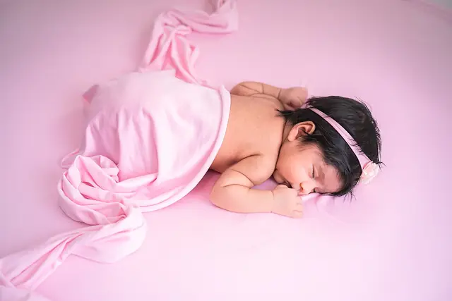 Newborn portrait session