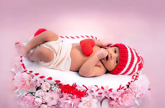 Newborn with family, Dublin