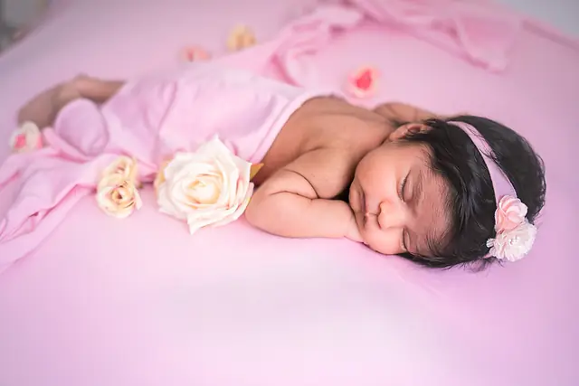 Newborn with family, Dublin
