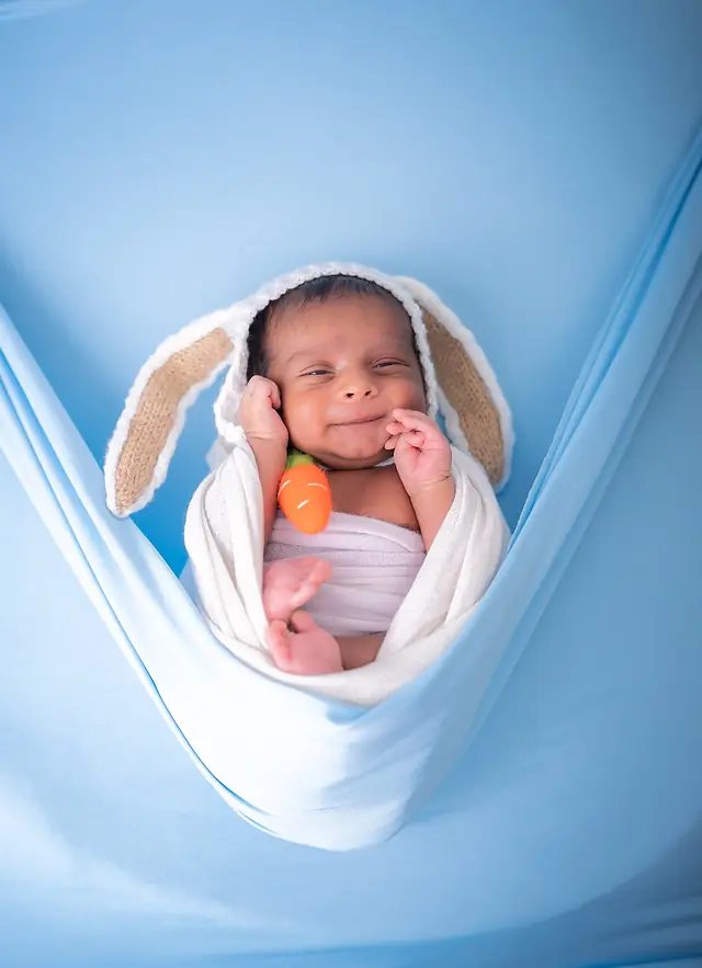 Newborn with family, Dublin