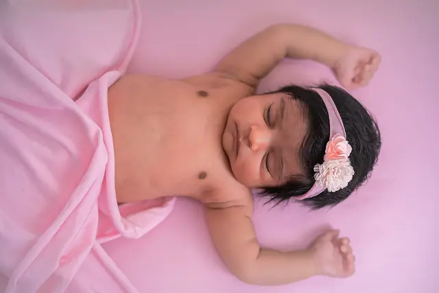 Newborn with family, Dublin