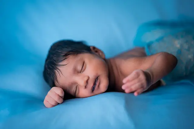Newborn portrait session