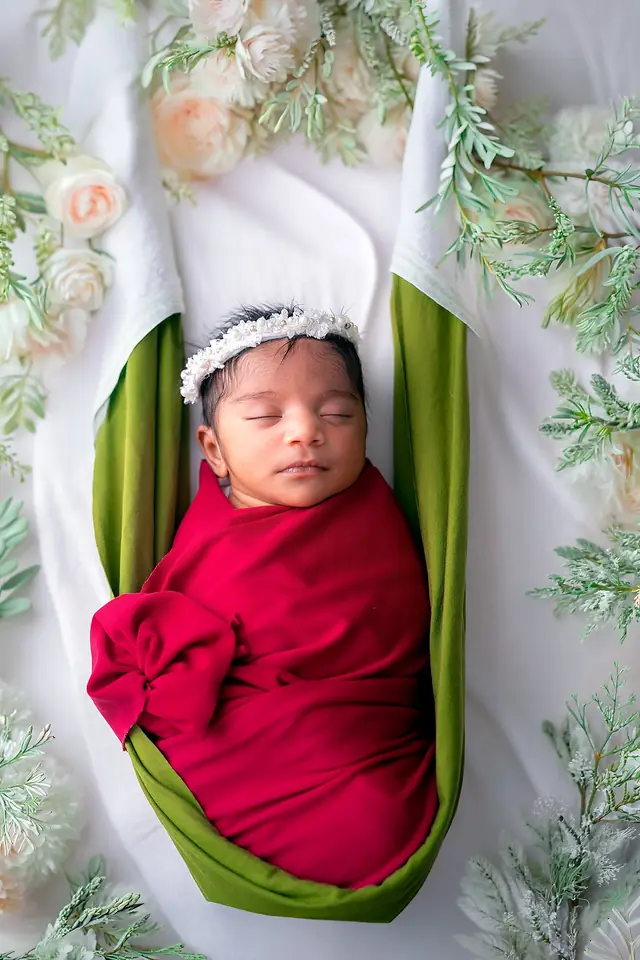 Newborn with family, Dublin